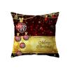 Christmas Tree Christmas Theme Decoration Printing Pattern Cushion Cover Home Living Room Sofa Decoration Pillow Pillow Cover