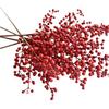 6-Pronged Holly Fruit Red Fruit Berry Fortune Fruit Single Branch Chinese Home Decoration Fake Flower Simulation Plant