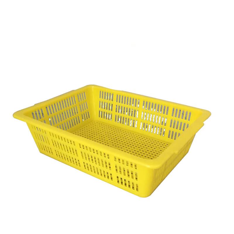 Rectangular Plastic Storage and Drain Baskets
