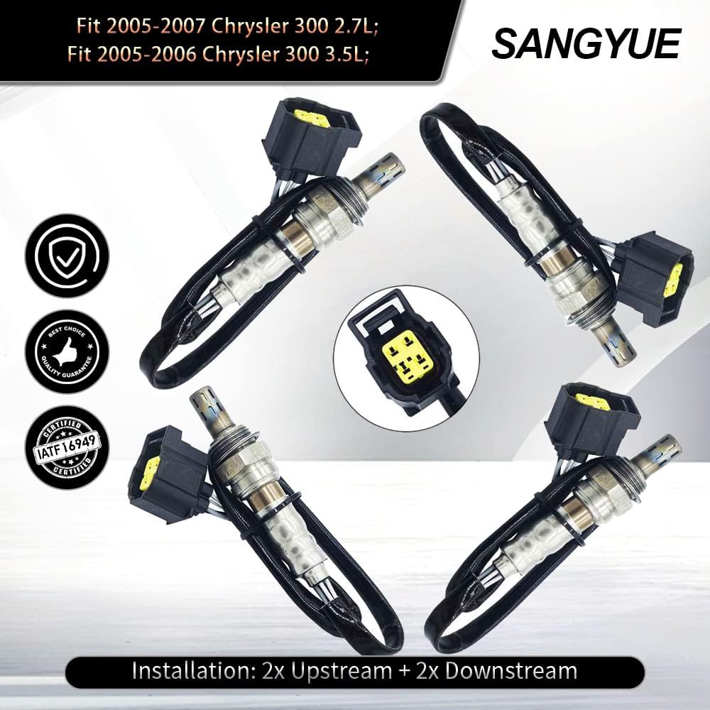 

Кислородные датчики для 2008-2010 Chrysler Town & Country 4.0L 2008-2010 Dodge Grand Caravan 4.0L 2007-2008 Chrysler Pacifica 4.0L Dodge Nitro Volkswagen