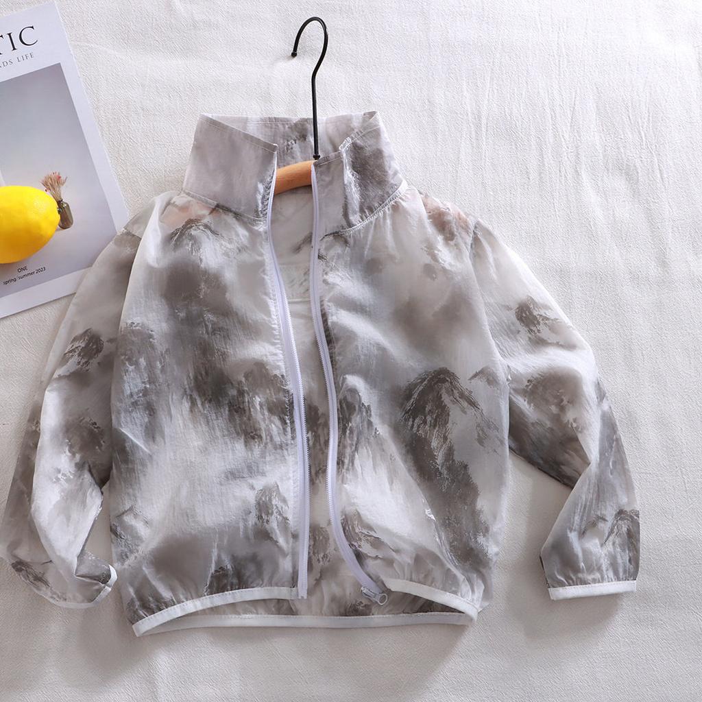 Children's Sun Protection Clothing Summer Wear Thin Summer Quick Drying Sun Protection Clothing