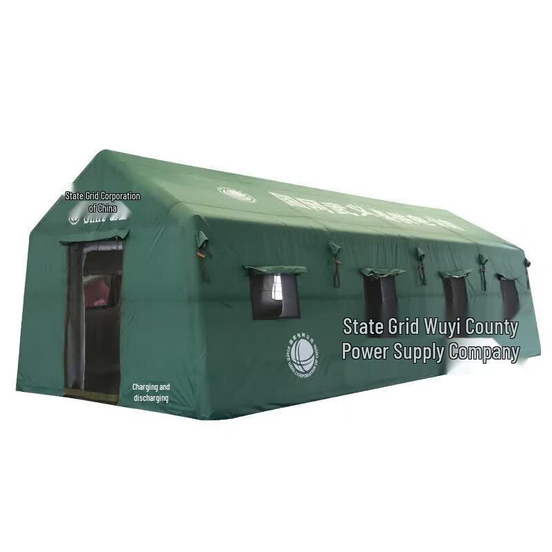 JINGGENG Large Outdoor Emergency Inflatable Tent