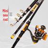 Portable Ultra-Light Ultra-Hard Mini Telescopic Sea Rod for Long-Casting Lure Fishing