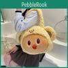 Butter Bear Soft Plush Crossbody Bag With Cartoon Print For Casual Outings