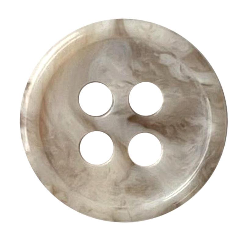 Four-Eye Resin Imitation Rock Button Beige Black Lining Clothes Knitted Cardigan Button Children'S Clothing Men'S And Women'S Sleeve Collar Button