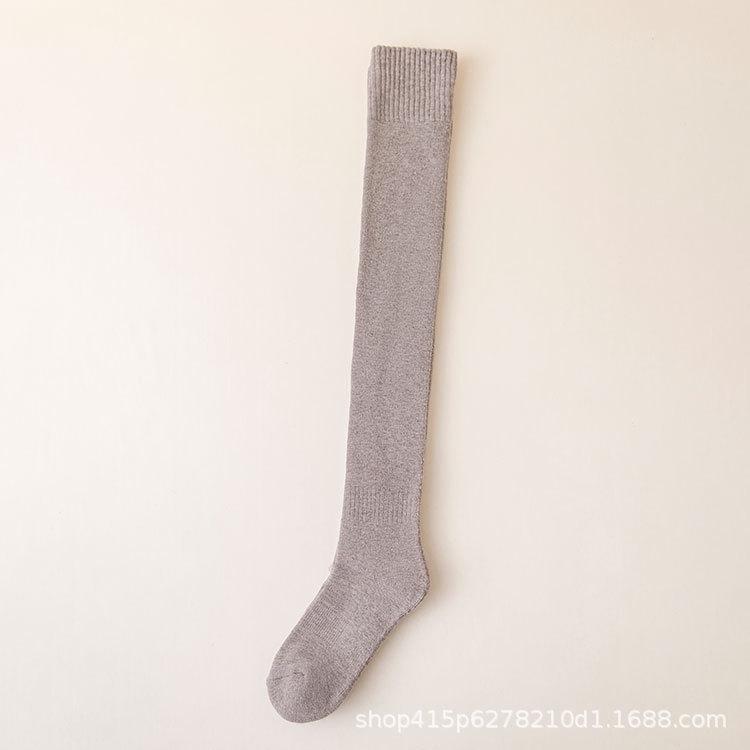 

Женские гольфы выше колена, нескользящие чулки для весны, осени и зимы One Size