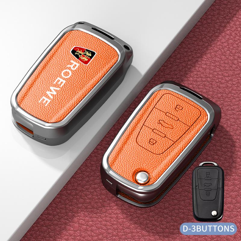 Fit for Roewe RX5 16-20, i6, RX8, RX3, EI5 Metal Key Cover