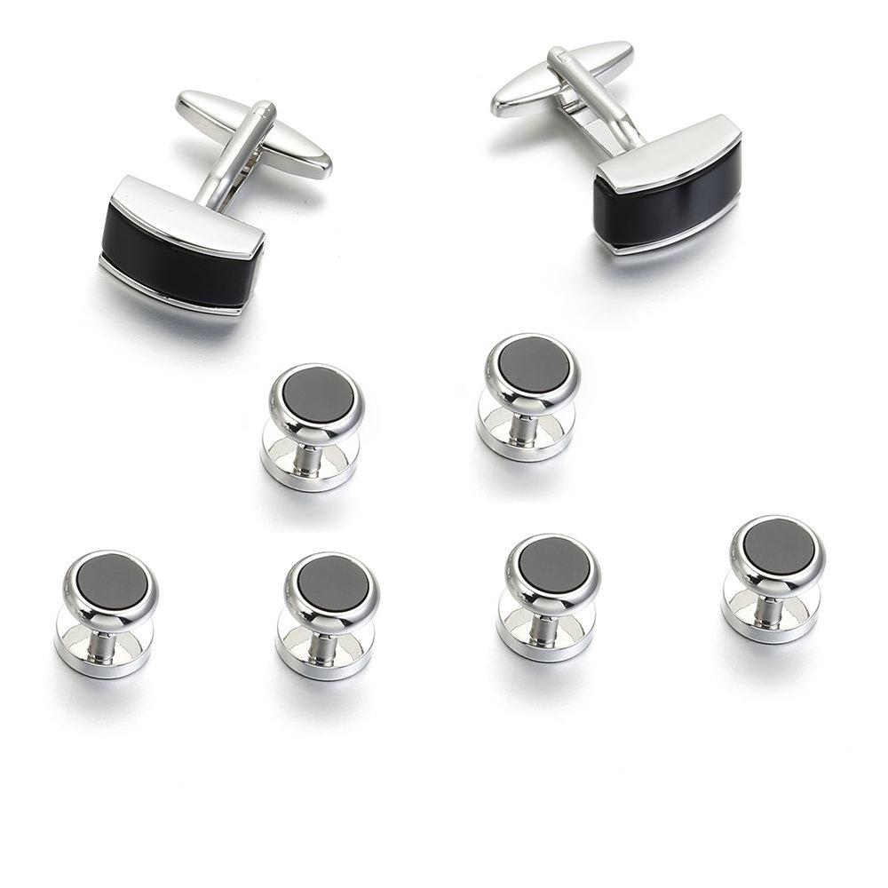 

Supply Amazon hot-selling cufflinks, men s dress sleeve nails, versatile clothing gift buttons cufflink PT900