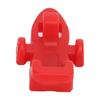 20PCS ABS Fish Lure Bait Holder with 3 Size Rubber Rings Fishing Rod Hook Holder  For Fishing Rod