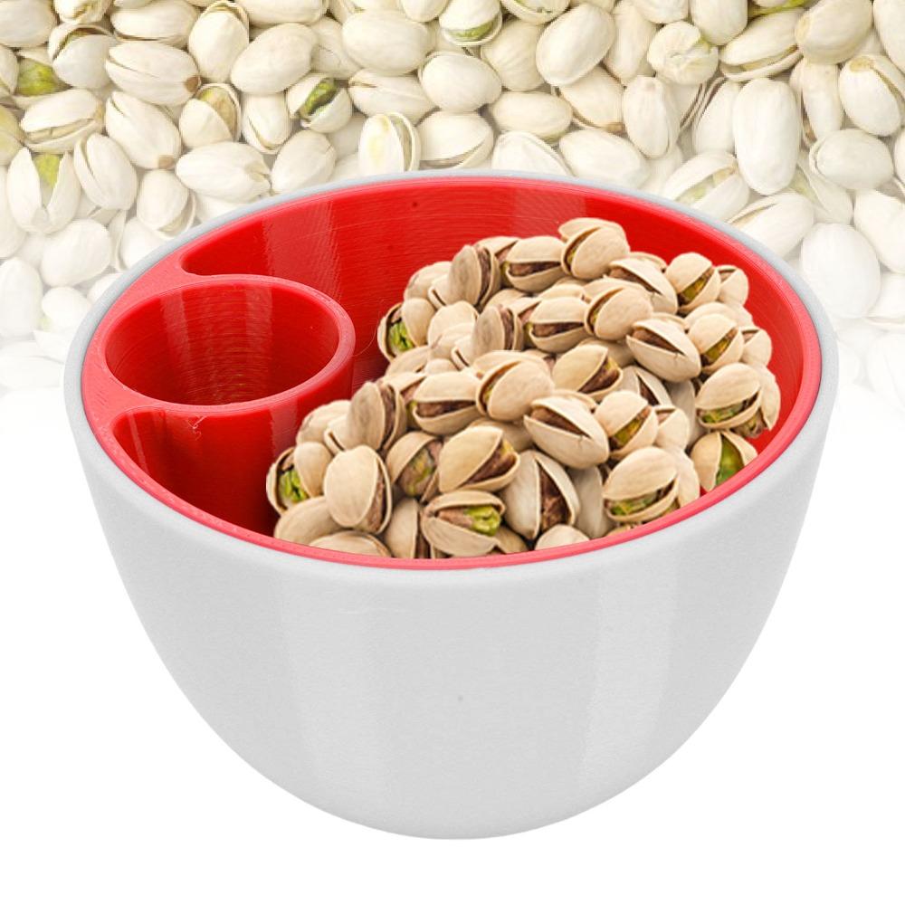 Smooth Serving Bowl ABS Nut Snack Container Lightweight Fruit Treat Dish Snack Serving