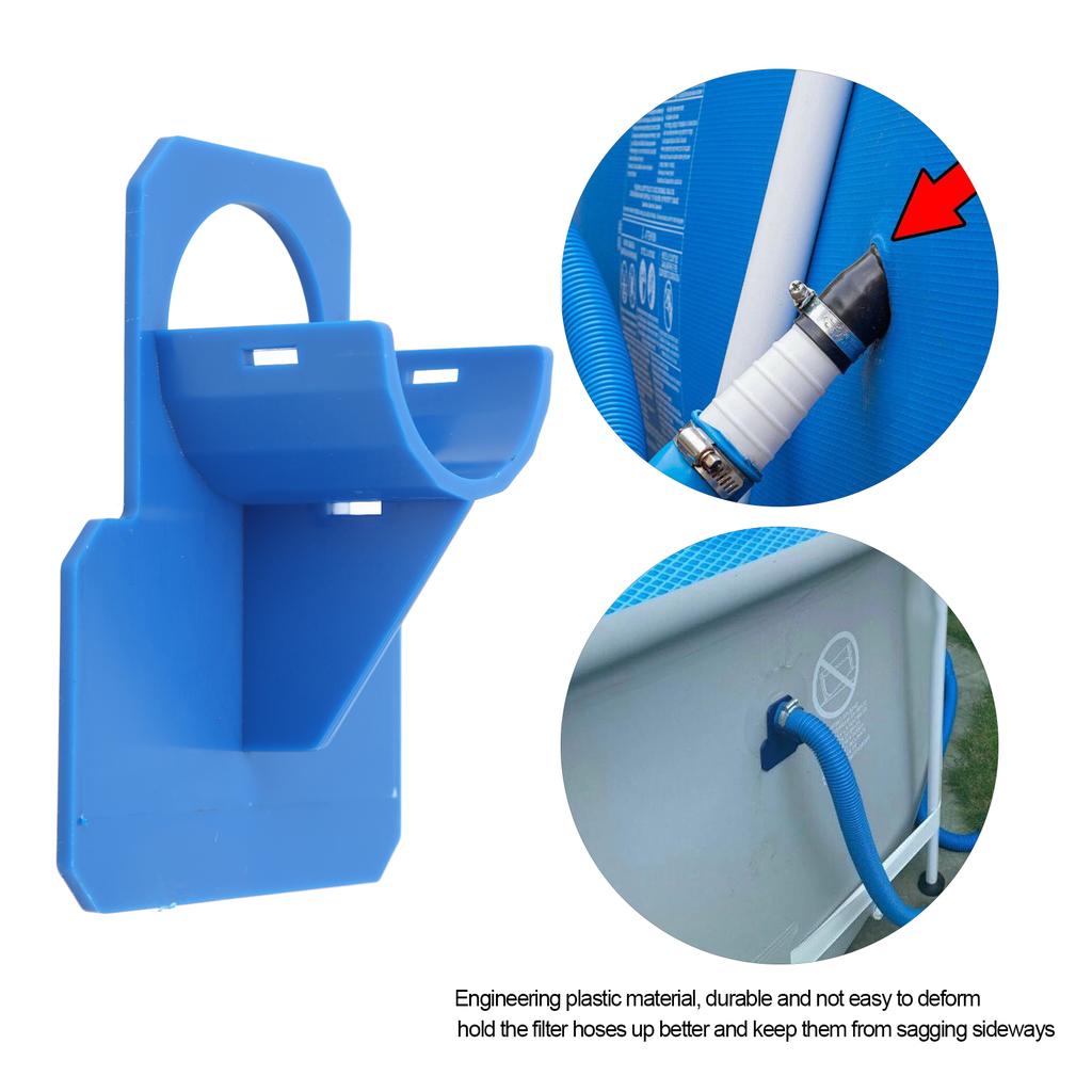 Swimming Pool Pipe Holders Engineering Plastic Water Hose Support Bracket Set for Outlet Hose