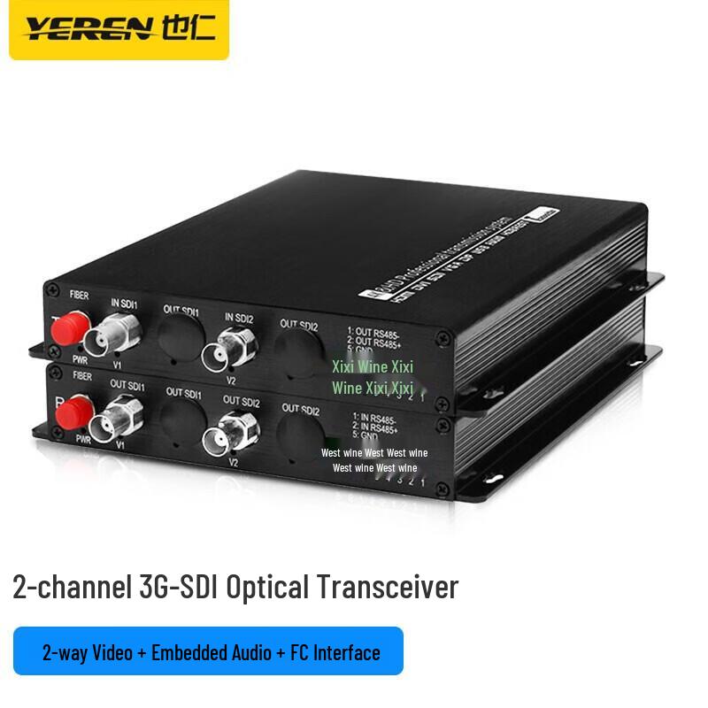 SDI Fiber Optic Transceiver & Extender