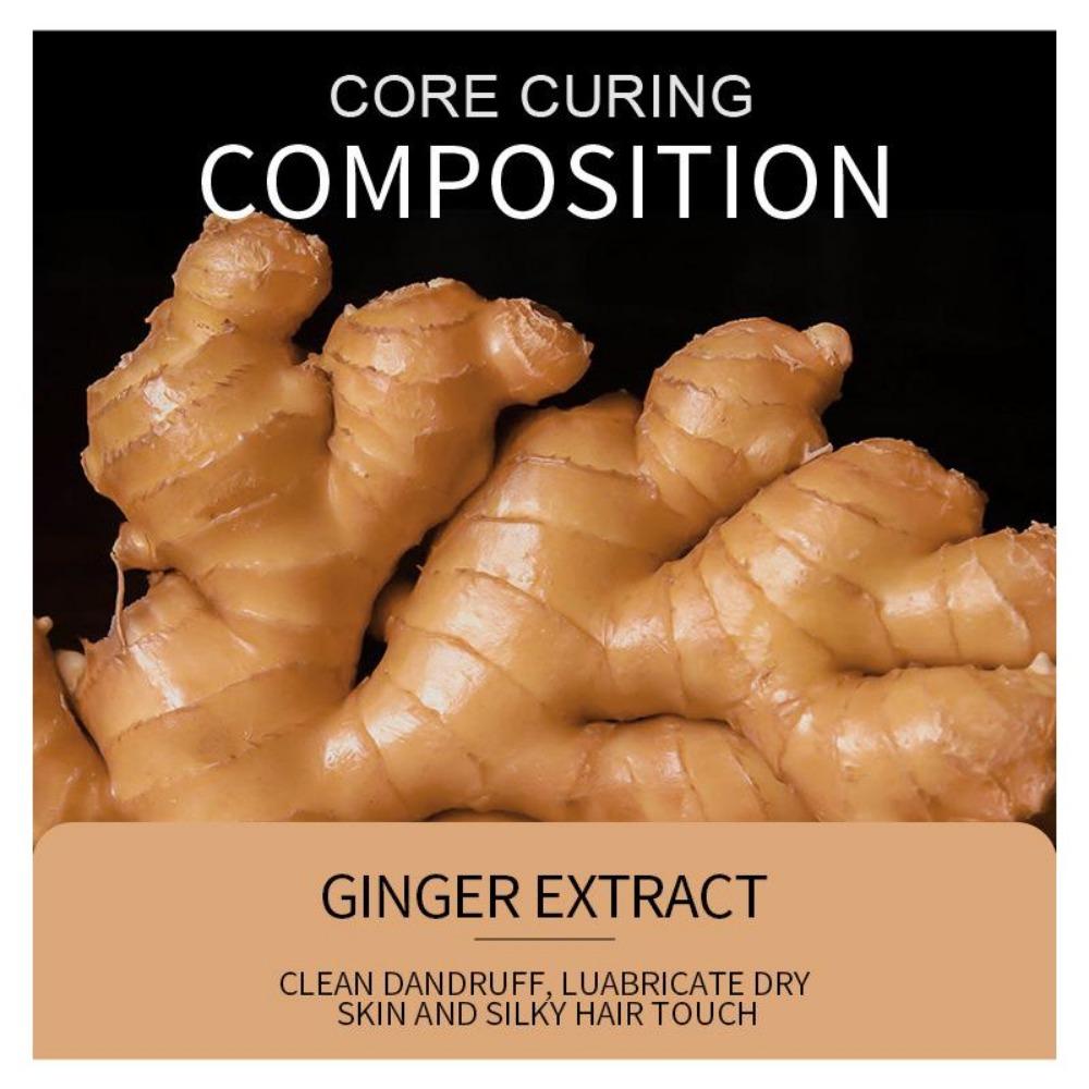Ginger Hair Care Essence, Moisturizes and Smoothes Hair, Improves Frizzy and Split Ends, Moisturizes The Scalp, and Prevents Hair