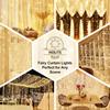 Xiaomi LED Curtain String Lights Christmas Garland Decor Fairy Light 8 Modes USB Remote Control Wedding Holiday Party for Bedroom Home