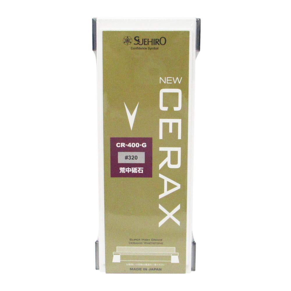 Suehiro Ceramic Rough Size Whetstone, Medium, 320mm, 1, CR-400-G