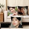 Park Bo - Gum Cushion Cover Soft Plush Fabric Double-Sided Printed Sofa Cushion Cover For All Seasons Home Decor Gift