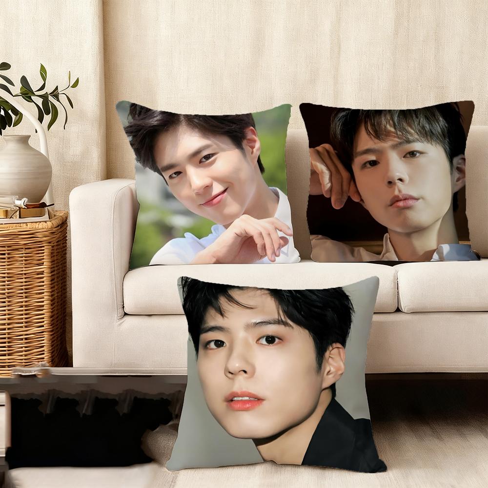 Park Bo - Gum Cushion Cover Soft Plush Fabric Double-Sided Printed Sofa Cushion Cover For All Seasons Home Decor Gift