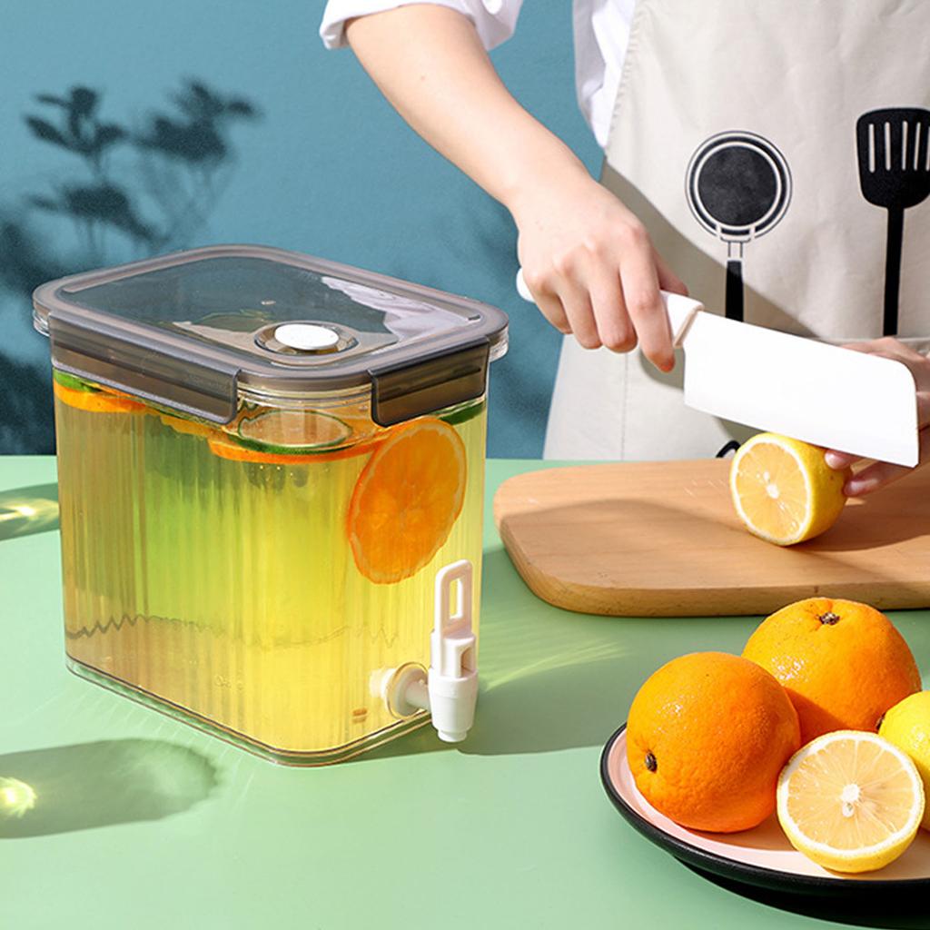 Drink Dispenser 3.5L Large Capacity Versatile Temperature Resistant Beverage Dispenser Cold Kettle