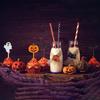 Set of 10 Mini Dessert Fork Halloween Theme Fruit Fork Cute Snack Fork Food Fork