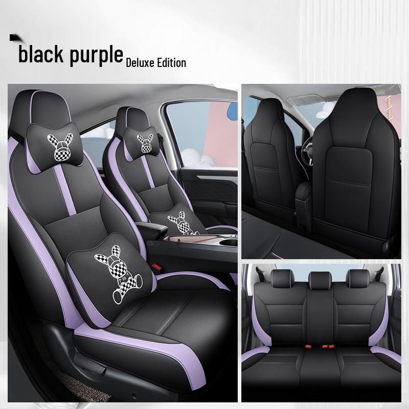 2023 Sihao Fairy e10x Lavendel Vierblättriges Kleeblatt Autositzbezug 200km Edition