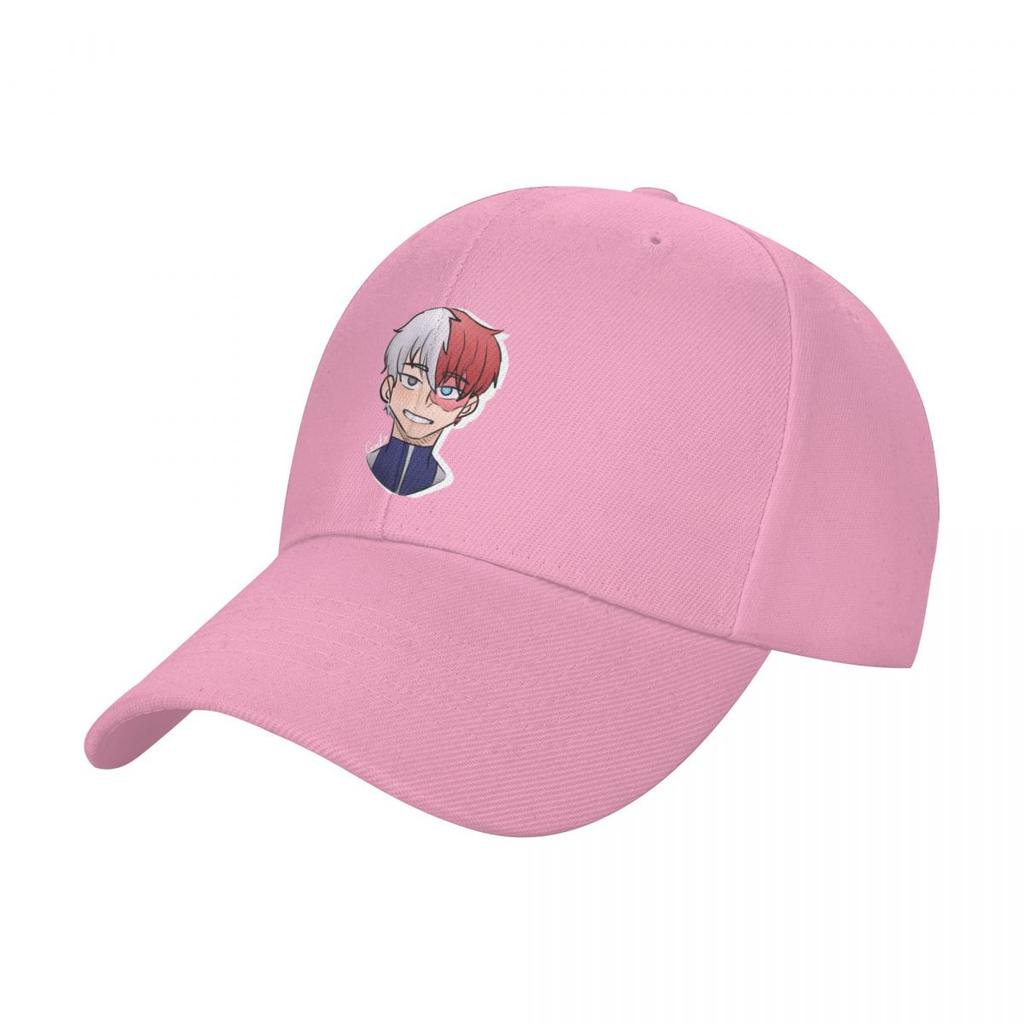 Todoroki MHA Art by Centuriosa Baseball Cap Snapback Hat Beach Man Luxury Ladies Mens