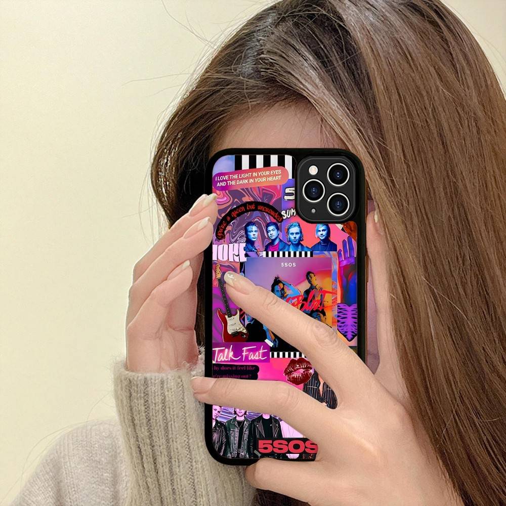 5 S-Seconds of S-Summer Band PC+TPU Protective Phone Case For iPhone 17 16 Pro max 15 Plus 14 13 12 11 Cover