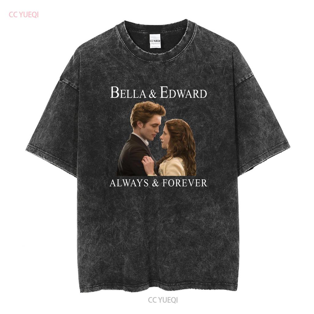 Bella Edward Always and Forever Y2K 2000S 00s T Shirt long or short sleeves vintage Washed designer clothes