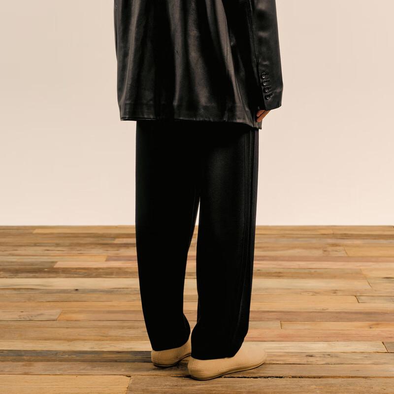 Men's Casual Broad-Leg Knitted Trousers