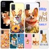 Cartoon Corgi Cute Dog Phone Case For Samsung Galaxy A52 A32 A22 A12 A51 A31 A50S A30S A20S A10S Note 20 Ultra 10 Plus S10 A72 A
