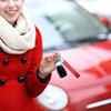 Wisdompro Car Key Chain, Sparkling Genuine Leather, Car Key Chain,