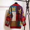 Sweater Women Loose Single-breasted Knitted Cardigan Sweater Female Spring Autumn