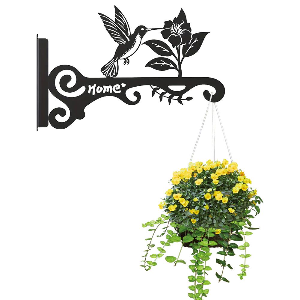 10 Inch Aesthetic Wall Plant Hanger Metal Hanging Plant Bracket for Hanging Plants Bird Feeder Wind Chime Lantern