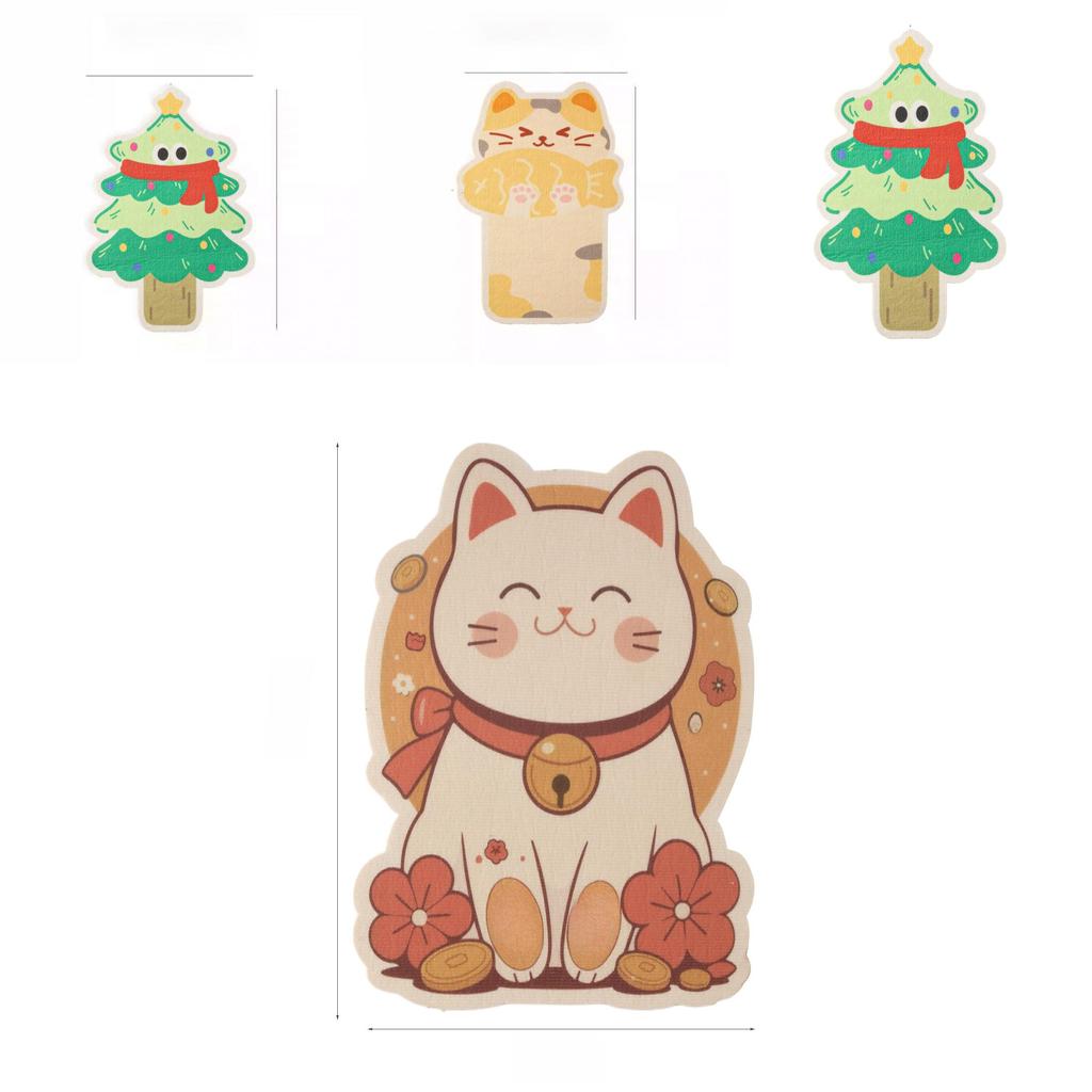 Cartoon Cat Wall Art With Scratchboard And Wearresistant Polyester For Indoor Cats