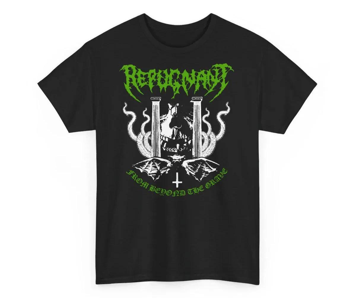 New Repugnant Album For Fans Heavy Cotton Black T Shirt S-5XL TR549 S