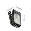 Waterproof Solar Clamp On Lights 3 Lighting Modes Human Body Sensing Motion Sensor Lights Portable Clip On Solar Clip Light