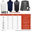 Unisex Winter Smart Heating Vest - Constant Temperature Electric Heated Cotton Jacket