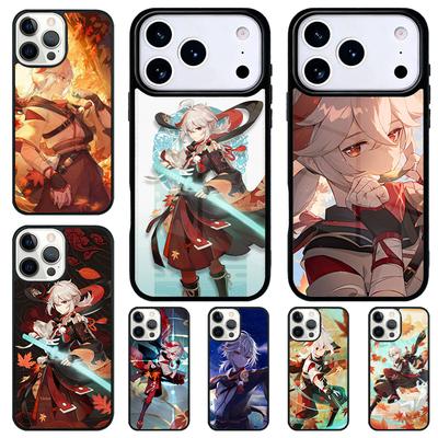 Genshin Impact Kaedehara Kazuha Soft Phone Case for iPhone 17 Air 16 15 11 12 14 13 Pro Max Shockproof Cover