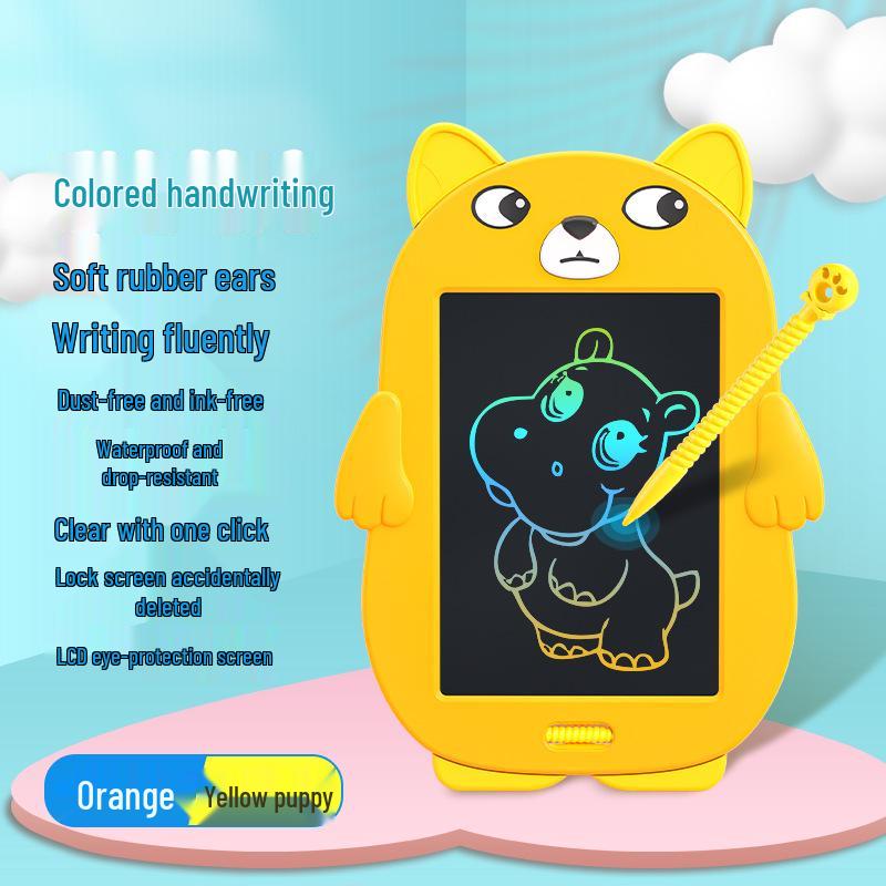 Dinosaur-Themed LCD Writing Tablet with One-Key Erase Feature