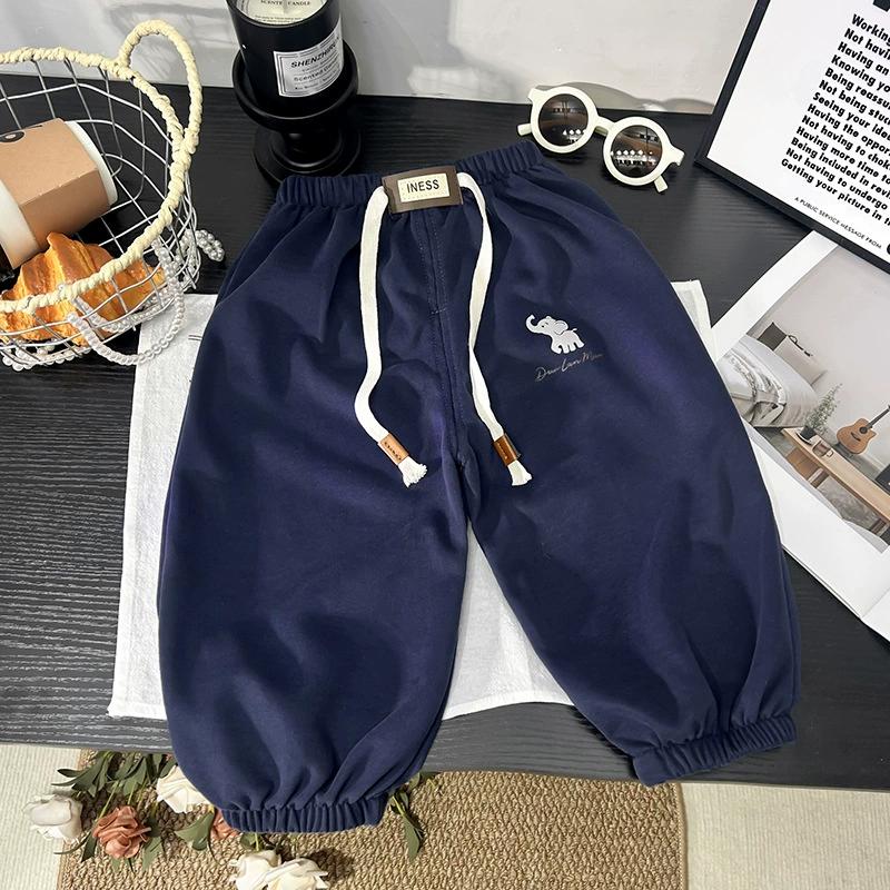 Baby Boys Girls Sweatpants Children Autumn Long Pants Kids Spring Sport Solid Color Trousers Infant Panties Toddler Bottom
