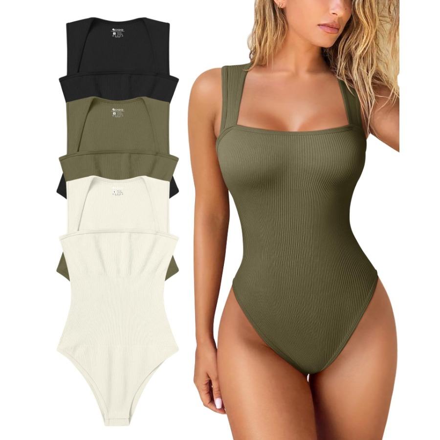 New women's sexy sleeveless onesie slimming high elastic belly lift hip slim jumpsuit