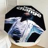1pc Michael Jackson Automatic Folding Umbrella, Portable Collapsible Design, Casual Outdoor Accessory L1202015