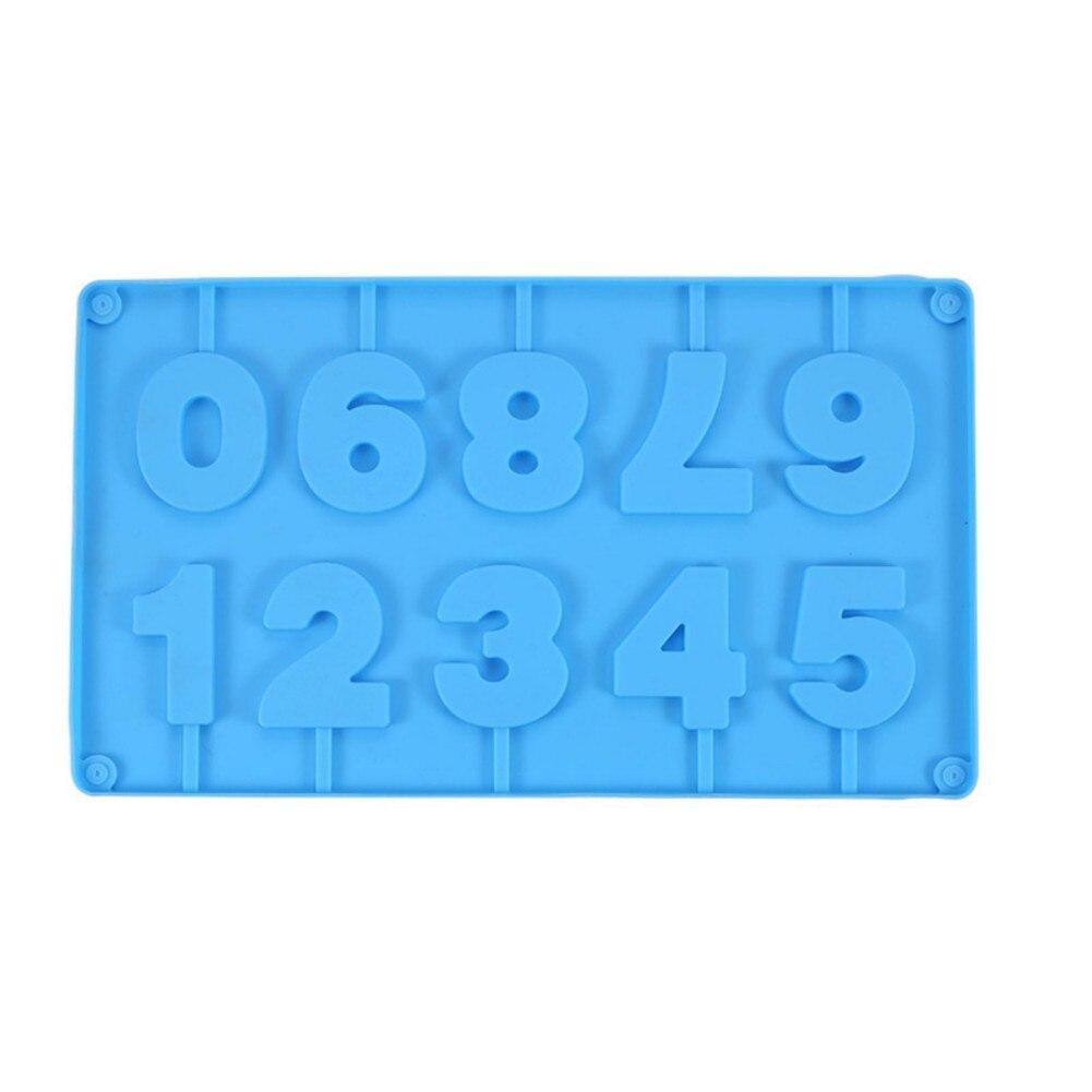 Silicone Mold Arabic Numerals for Ovens And Refrigerator for Baking