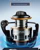 All-Metal Long-Casting Spinning Fishing Reel with Metal Handle and Slanted Line Opening for Genuine Micro-Lure Rods.