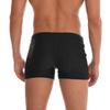 Pantalones cortos transpirables de talla grande para hombre, traje de baño sólido, pantalones cortos de playa, ropa delgada