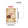 36 Warme Dessert-Lebensmittelkarten-Set Heilende Botschaftskarten Wanddekoration Handkonto-Material Postkarte