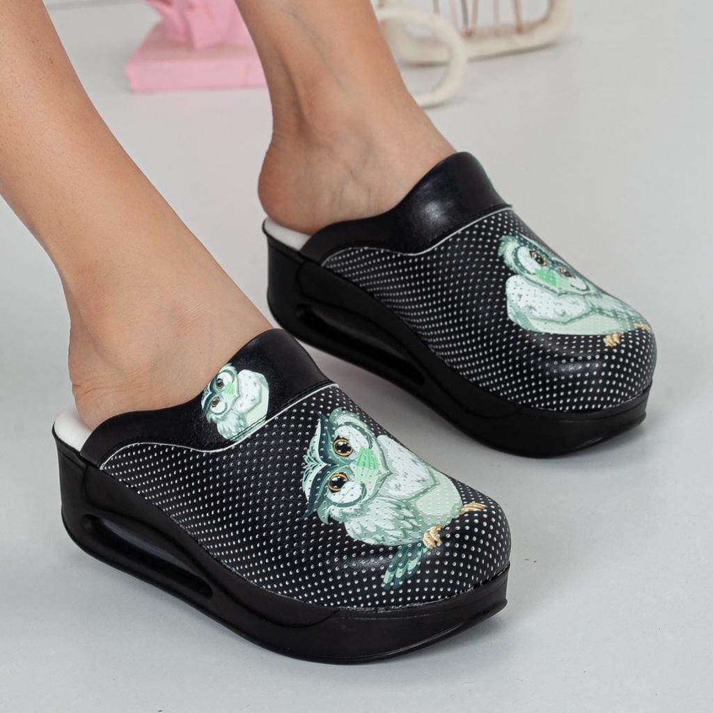 Ortopedické dámské zdravotní dřeváky - protiskluzové, pohodlné