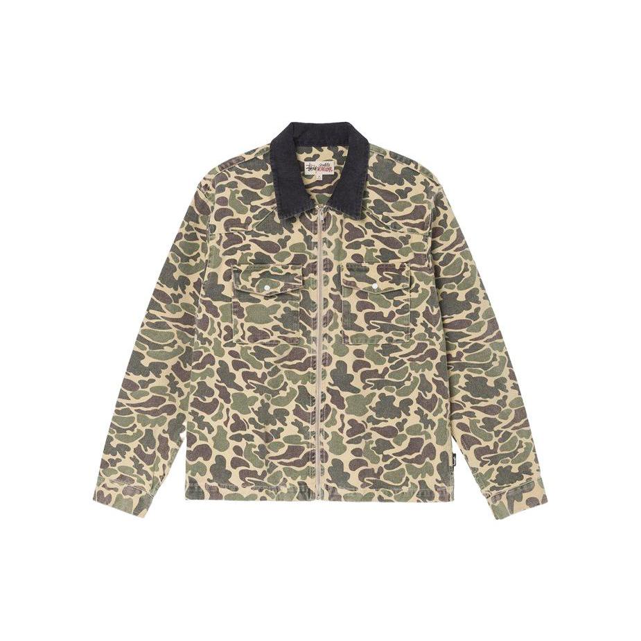 Stussy Washed Canvas Work Shirt 1110214