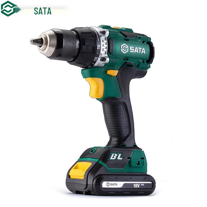 

SATA J-Series 18V Cordless Brushless Drill/Driver CN plug (adapter included)