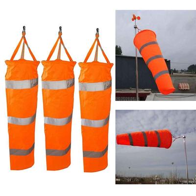 Garden Waterproof Fluorescent Hanging Decor Wind Vane Weathervane Garden Banner Reflective Windsock