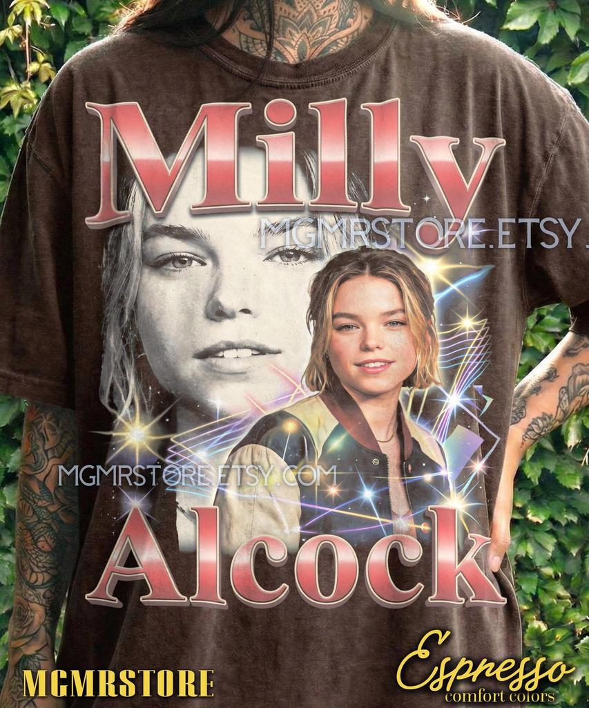 Milly Alcock Comfort Colors® Shirt, Milly Alcock Vintage Tee, Milly Alcock 90s Tshirt, Milly Alcock Retro Tee, Dragon, Princess
